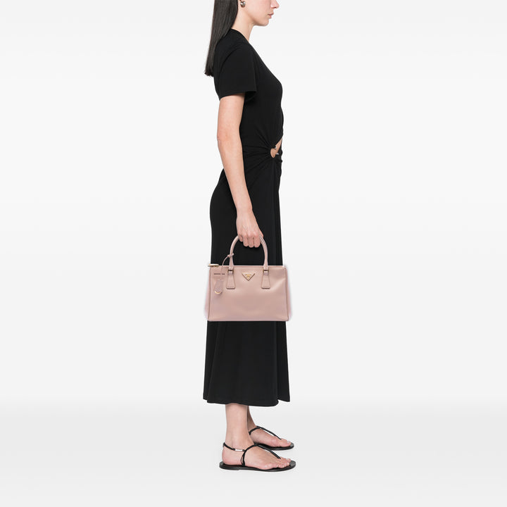 Prada Small Saffiano Lux Galleria Double Zip Sac