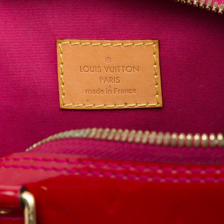 Louis Vuitton Alma PM Cuir verni Monogram Rose – vue 5 – GABY PARIS