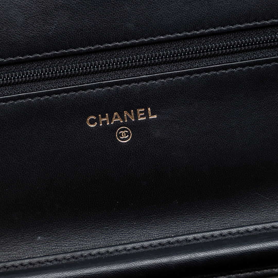 Chanel Cuir de veau Golden Class 2.0 Wallet on Chain