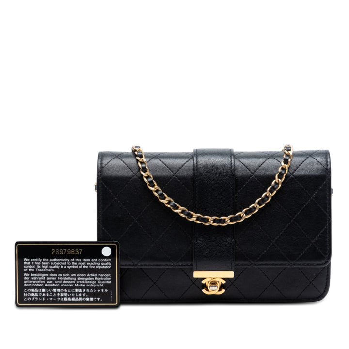 Chanel Cuir de veau Golden Class 2.0 Wallet on Chain