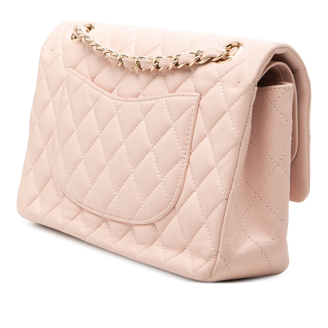 Chanel Medium Classic Cuir d’agneau Double rabat