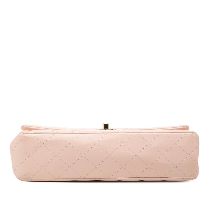 Chanel Medium Classic Cuir d’agneau Double rabat