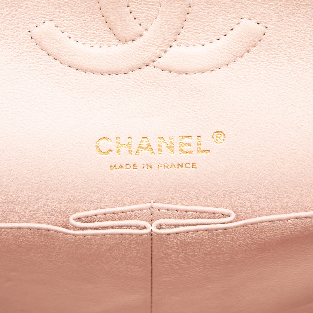 Chanel Medium Classic Cuir d’agneau Double rabat