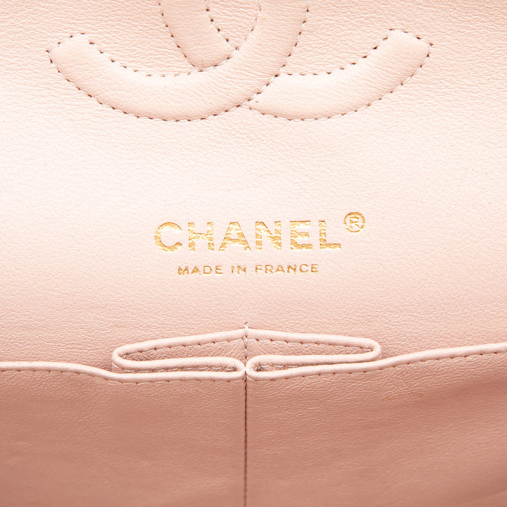 Chanel Medium Classic Cuir d’agneau Double rabat