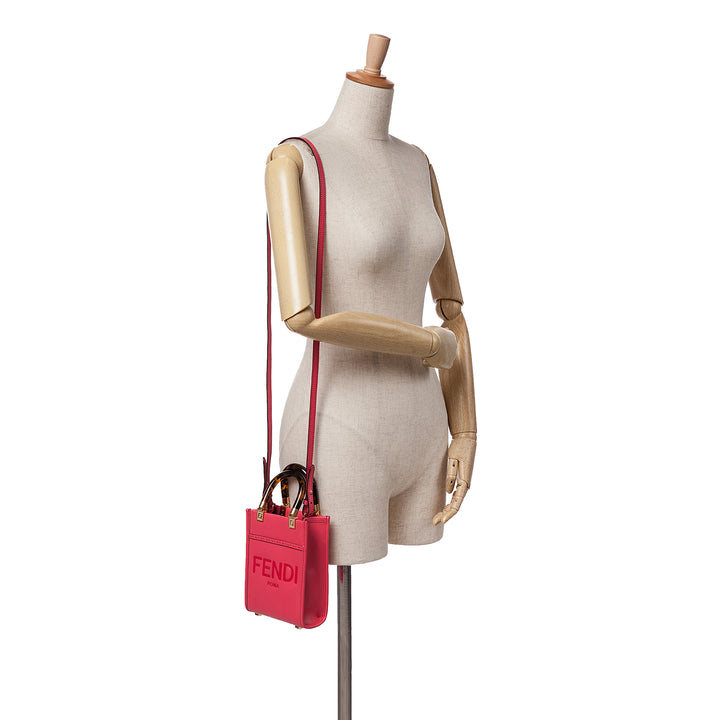 Mini Sunshine Shopper Tote Pink - Gaby Paris