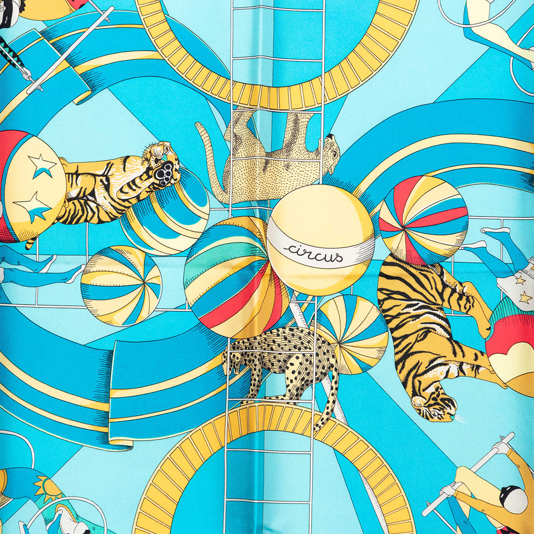 Hermès Circus Soie Foulard 90