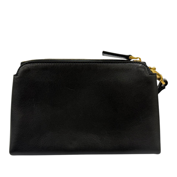 VLogo Trousse de maquillage Cuir de veau Noir