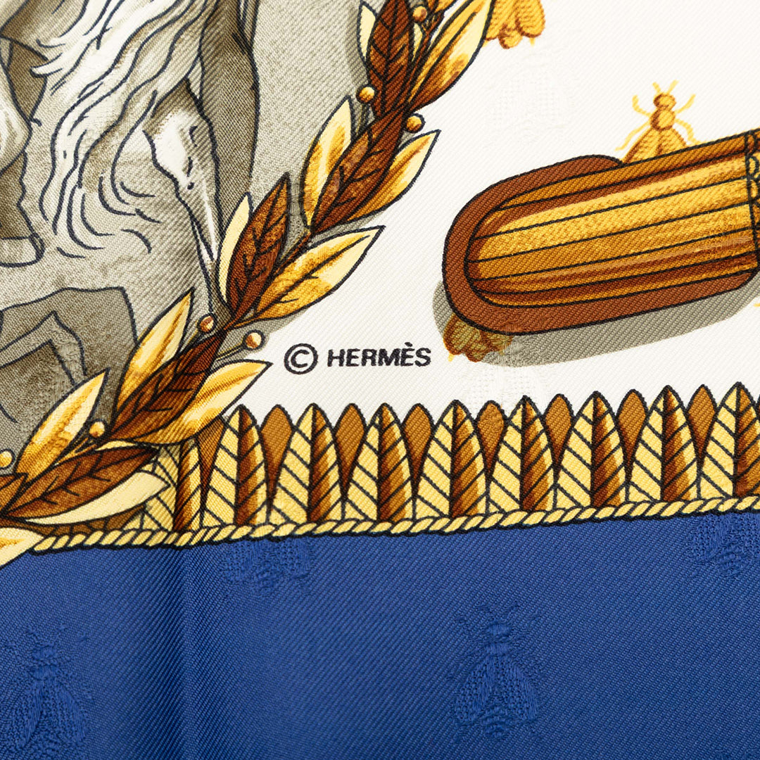 Napoleon Foulard 90 Bleu