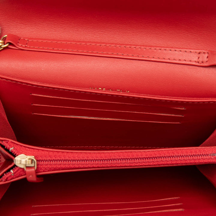 Chanel Matelassé vieilli Cuir de veau Reissue 2.55 Pochette avec chaîne