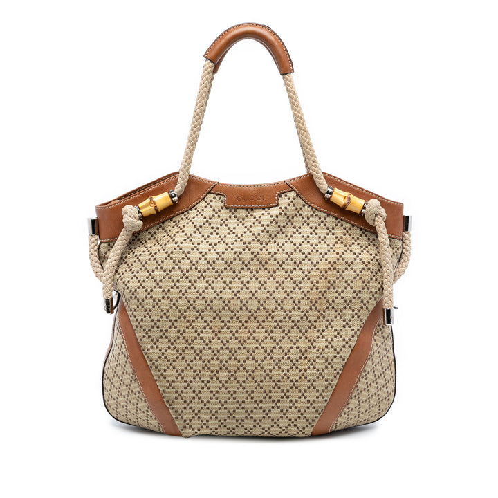 Gucci Diamante Toile Maui Hobo Sac