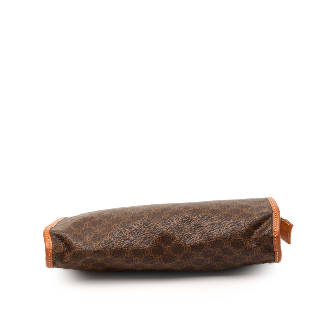 Celine Macadam Coated Toile Pochette