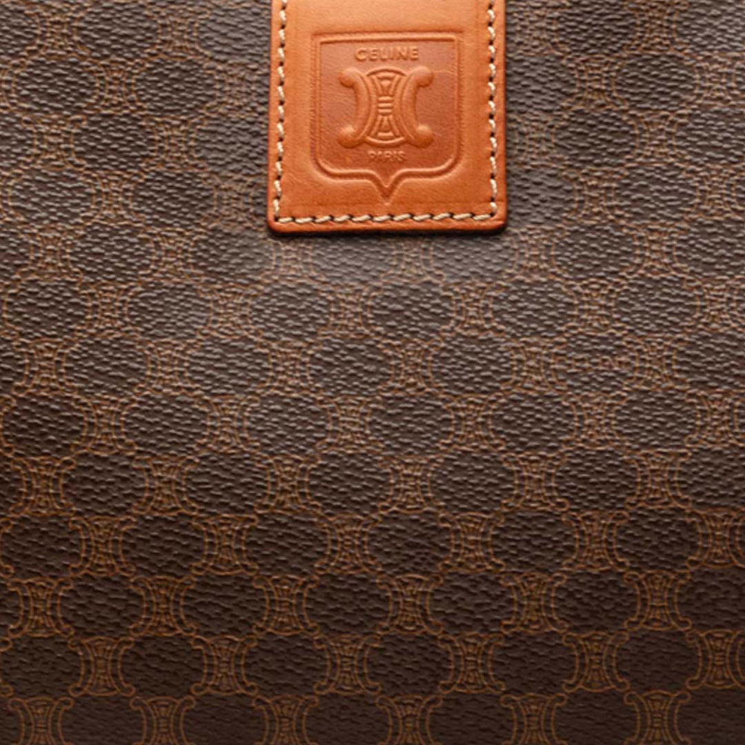 Celine Macadam Coated Toile Pochette