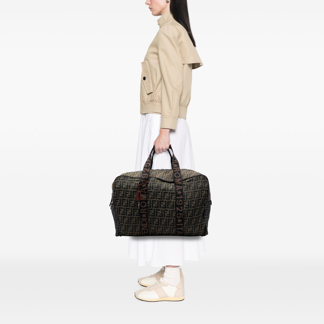 Fendi Zucca Toile Roma 1925 Sac de voyage
