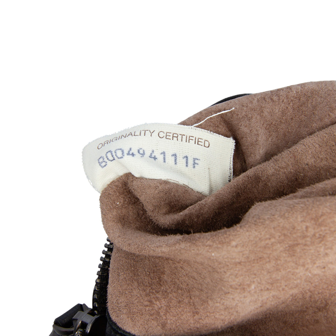 Bottega Veneta Nappa Intrecciato Turn Lock Pochette Noir