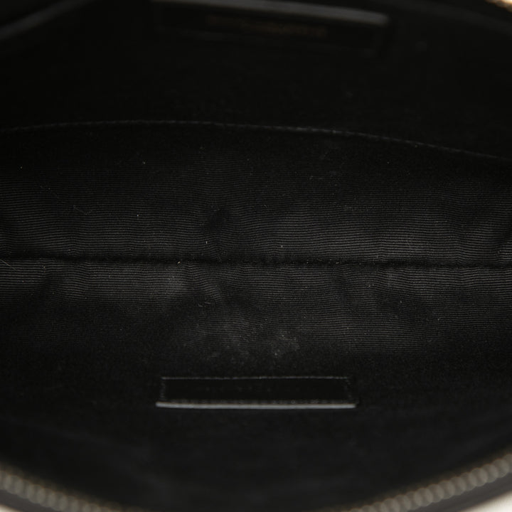Saint Laurent Raffia Rive Gauche Pochette