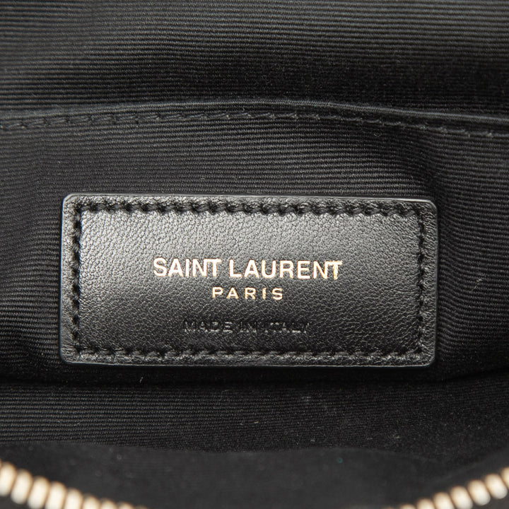 Saint Laurent Raffia Rive Gauche Pochette