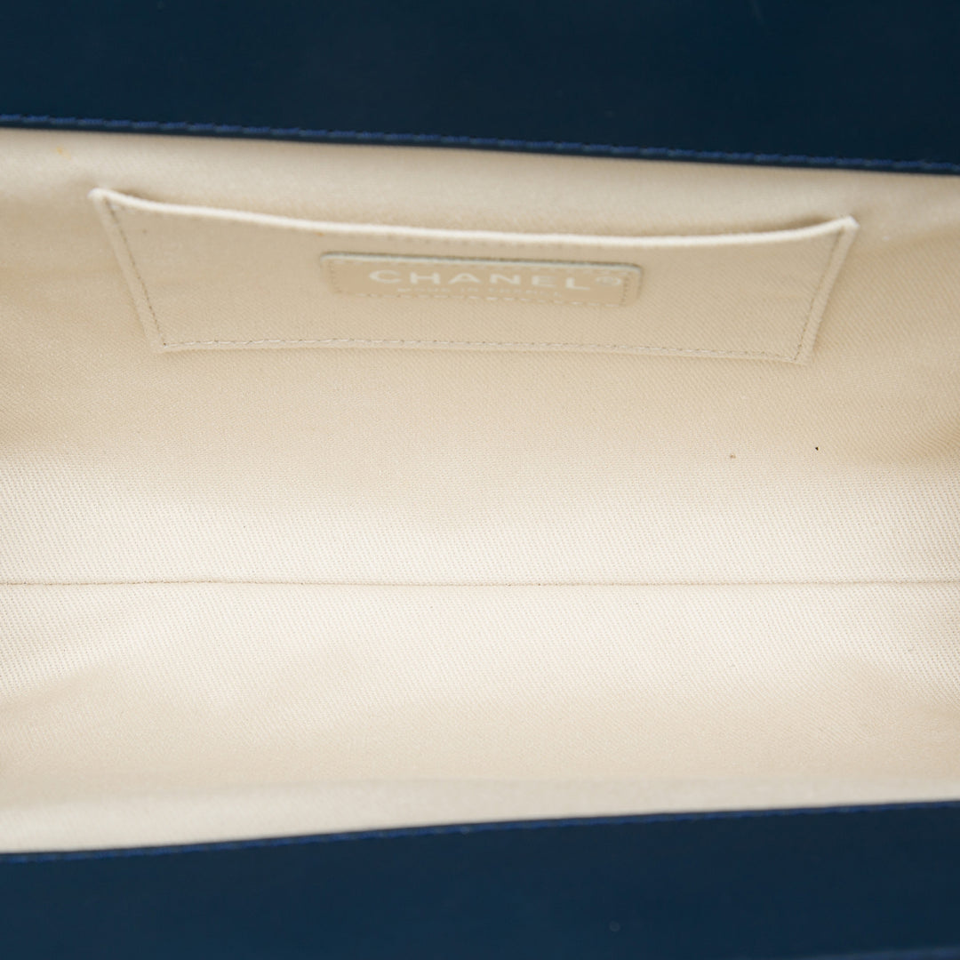 Chanel CC Matelassé Cuir verni Timeless Pochette