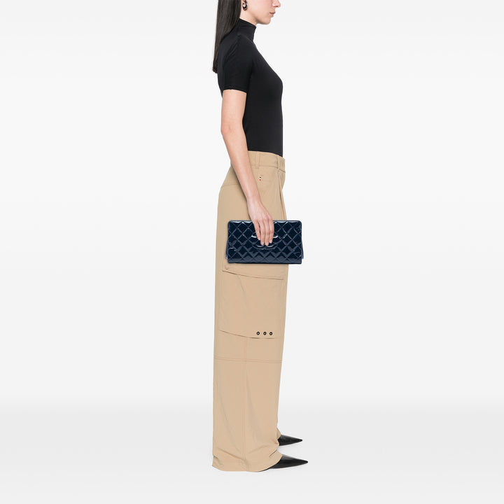 Chanel CC Matelassé Cuir verni Timeless Pochette