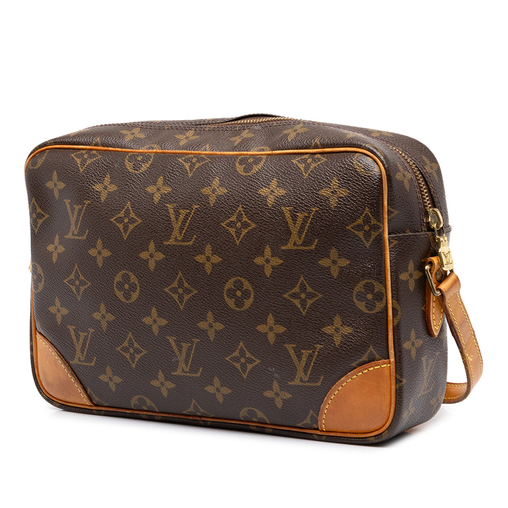 Louis Vuitton Sac bandoulière Trocadero 27 Monogram Marron – vue 2 – GABY PARIS