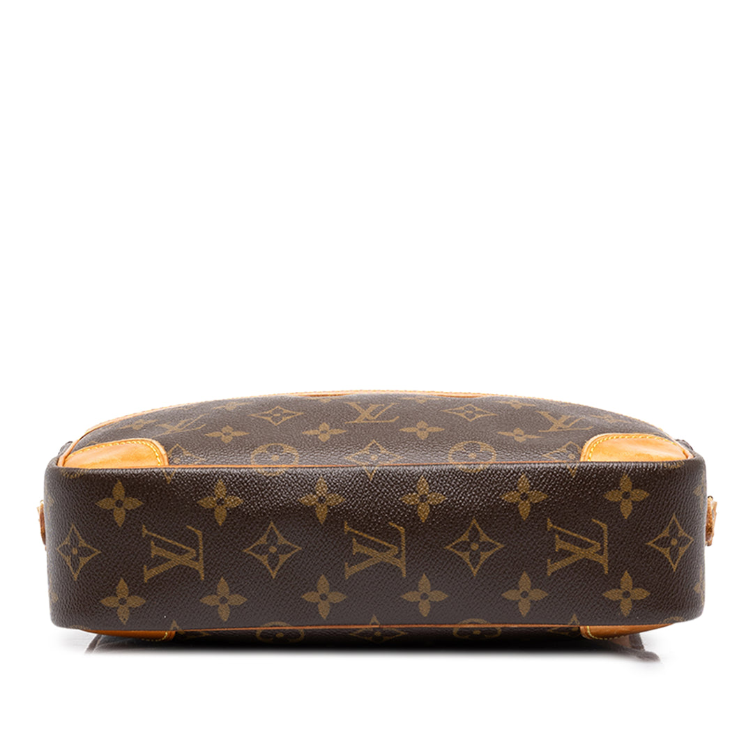 Louis Vuitton Sac bandoulière Trocadero 27 Monogram Marron – vue 3 – GABY PARIS