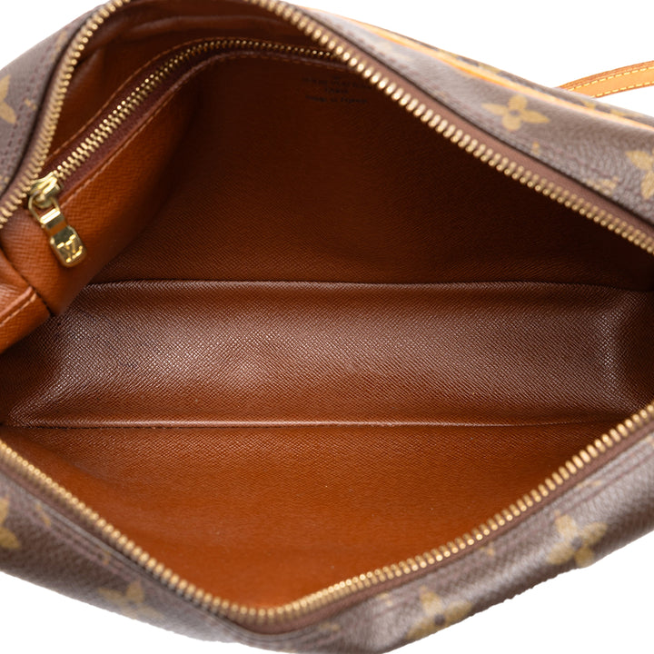 Louis Vuitton Sac bandoulière Trocadero 27 Monogram Marron – vue 4 – GABY PARIS