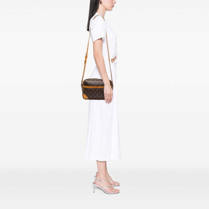Louis Vuitton Sac bandoulière Trocadero 27 Monogram Marron – vue 8 – GABY PARIS