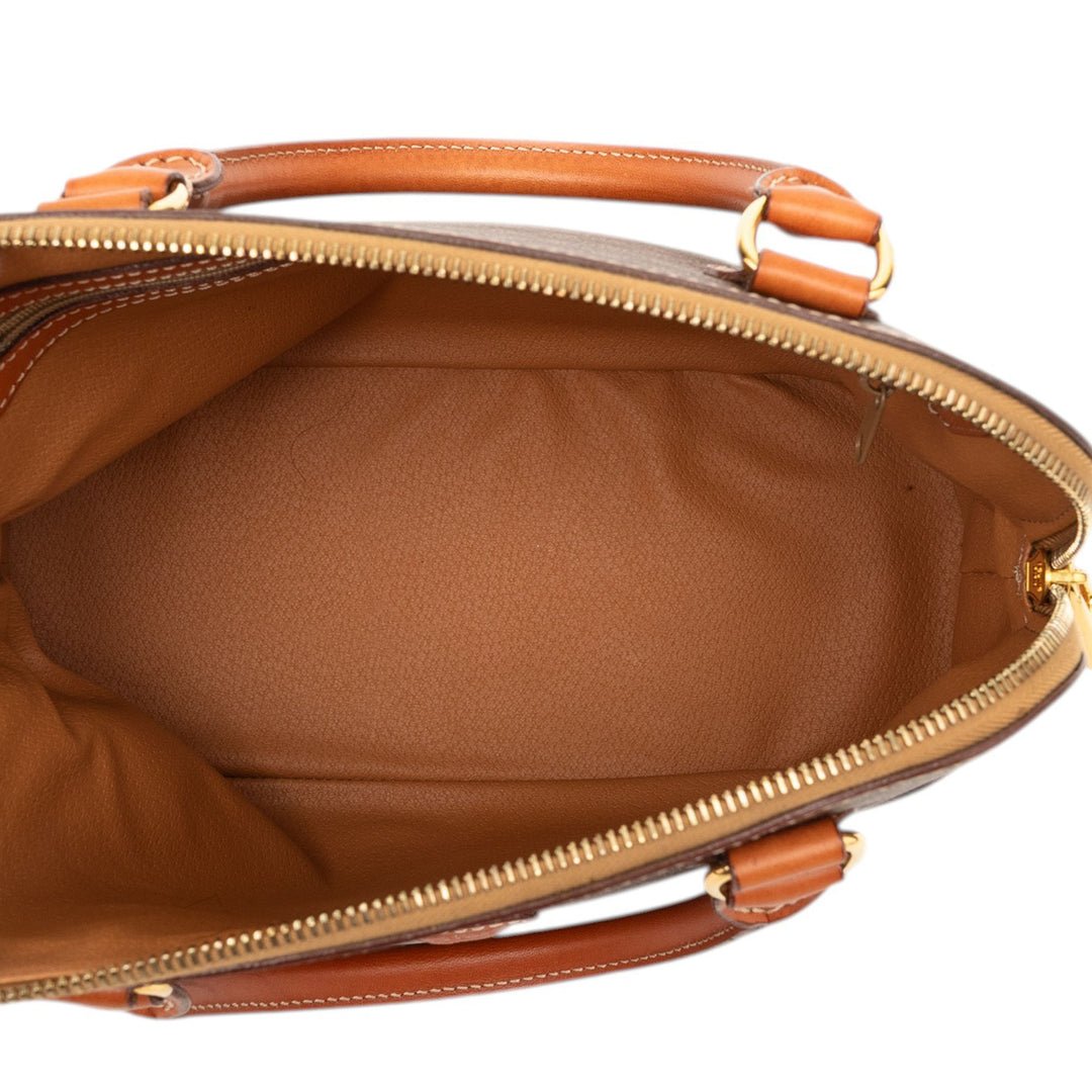 Celine Macadam Coated Toile Dome Sac à main