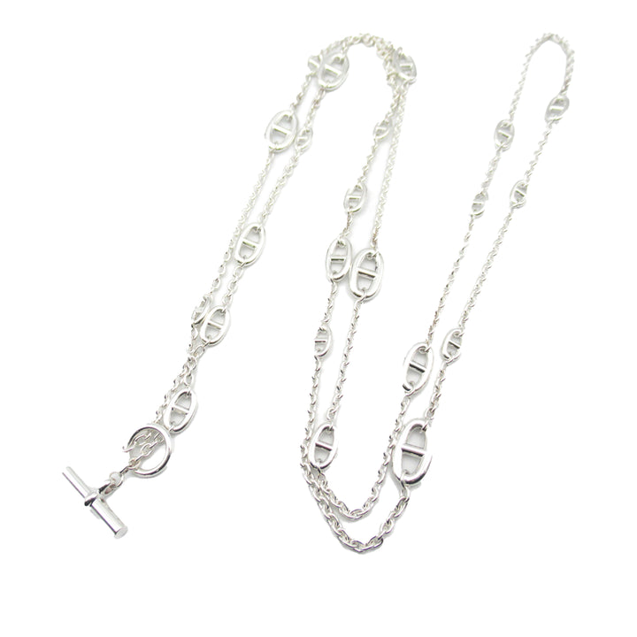 Sterling Silver Chain d'Ancre Farandole Necklace Silver - Gaby Paris
