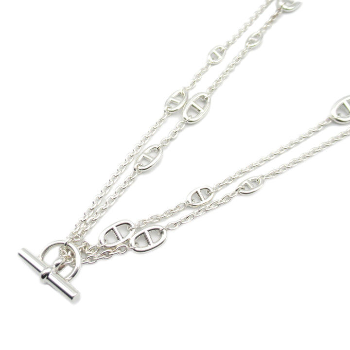 Sterling Silver Chain d'Ancre Farandole Necklace Silver - Gaby Paris