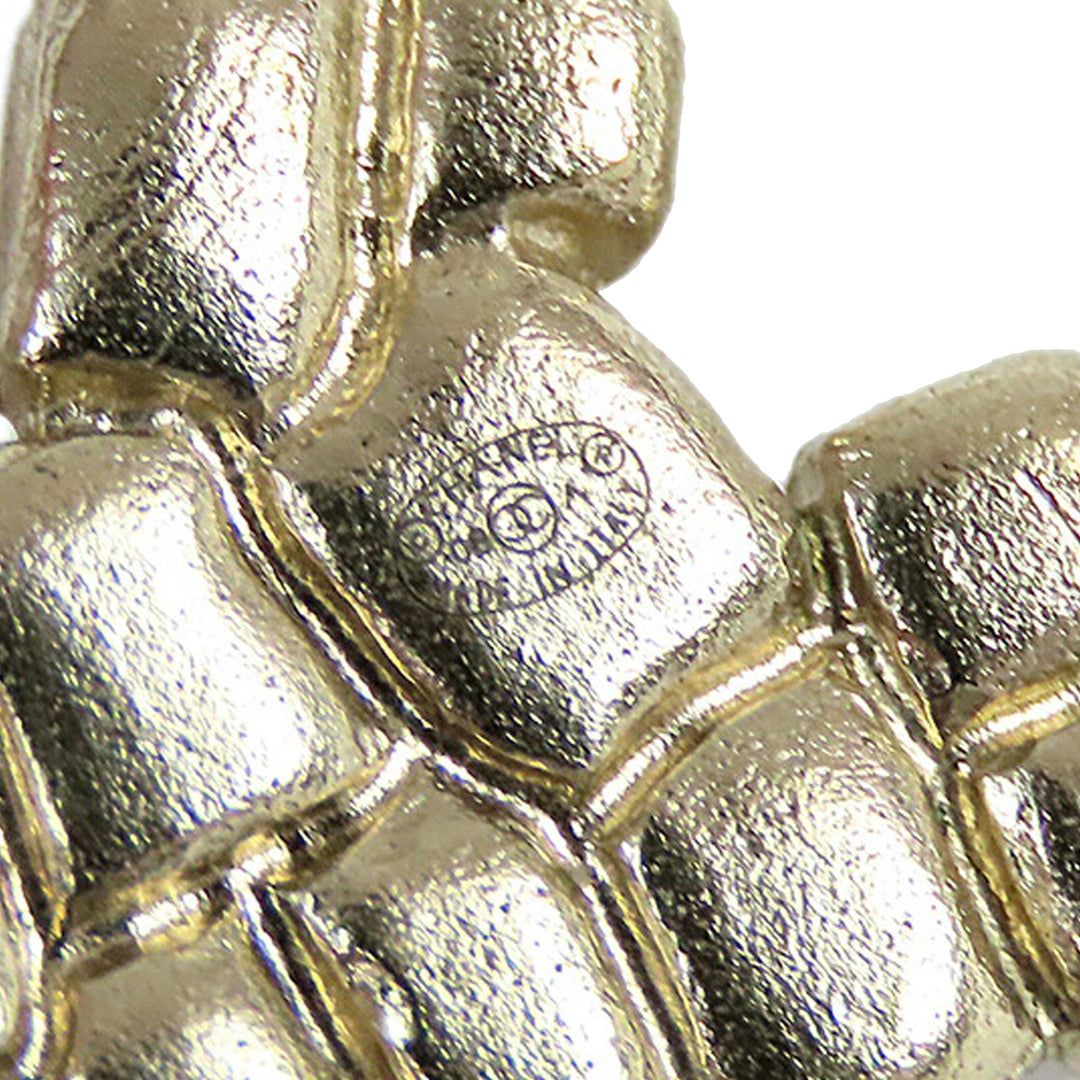 Chanel Doré Plated Enamel CC Broche Doré – GABY PARIS Authentique