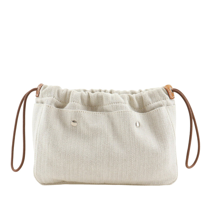 Hermès Toile et Barenia Fourbi 20 Pochette