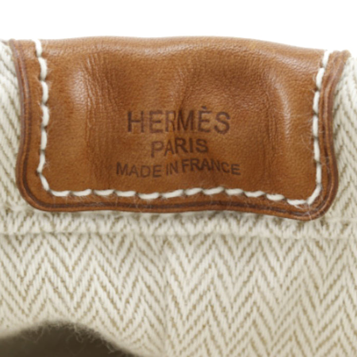 Hermès Toile et Barenia Fourbi 20 Pochette