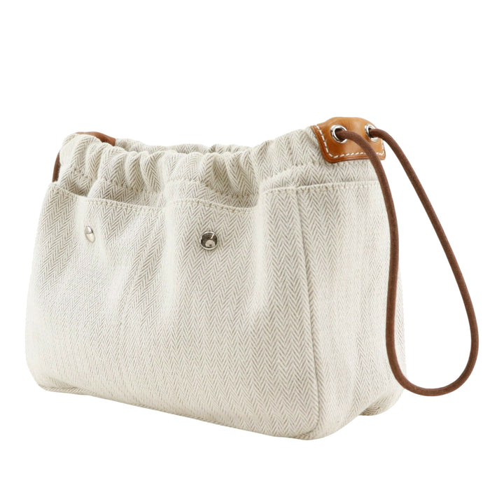 Hermès Toile et Barenia Fourbi 20 Pochette