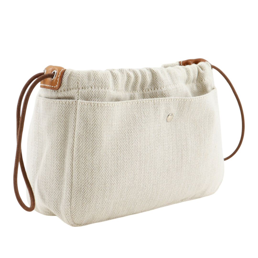 Hermès Toile et Barenia Fourbi 20 Pochette