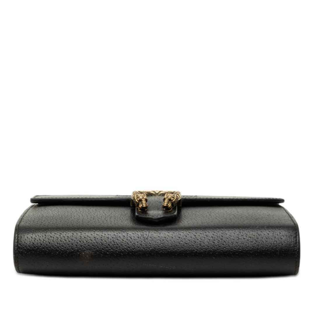 Gucci Mini Cuir de veau Dionysus Web Wallet on Chain