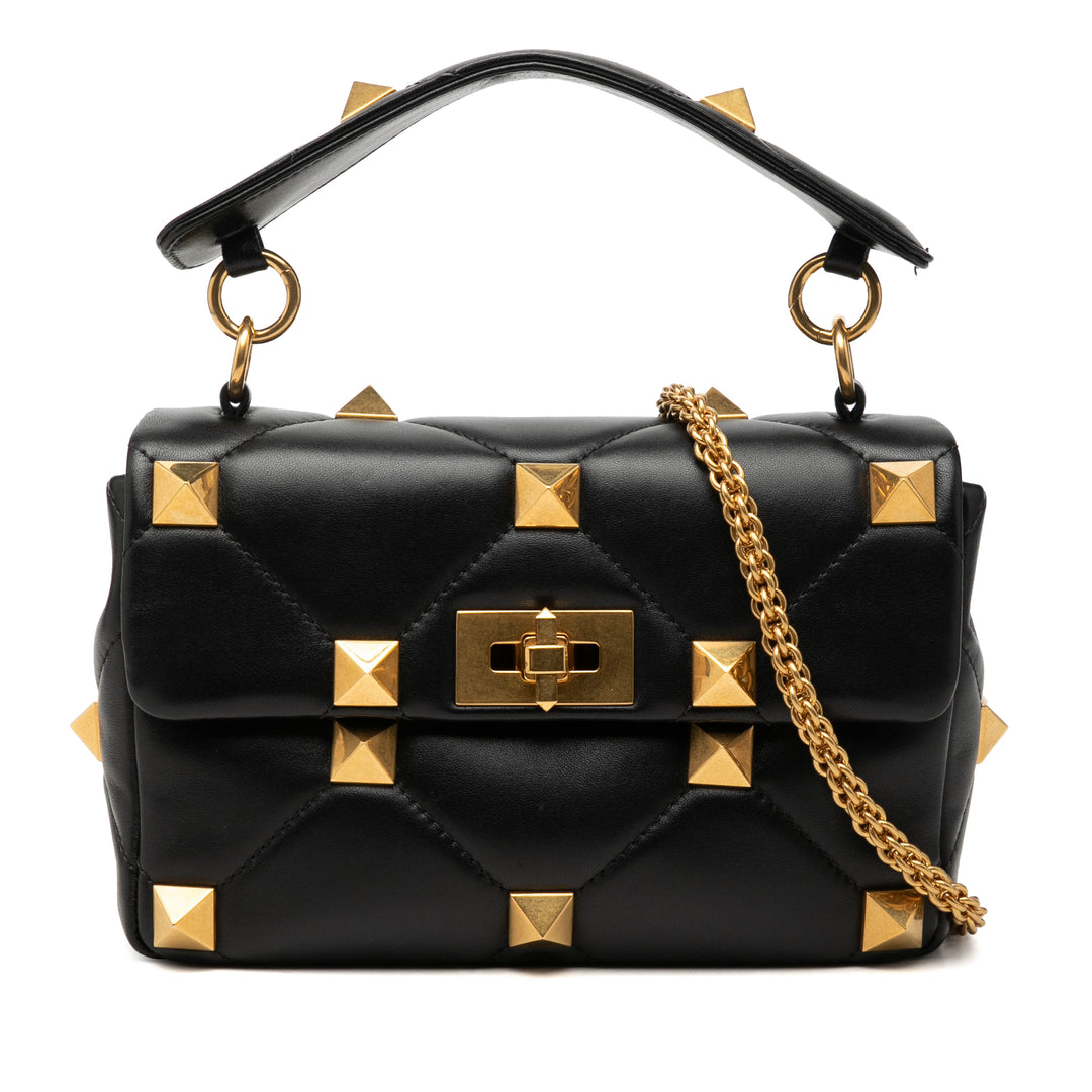 Valentino Medium Nappa Roman Stud Sac