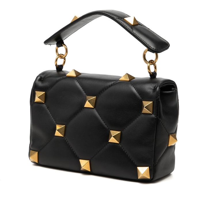 Valentino Medium Nappa Roman Stud Sac