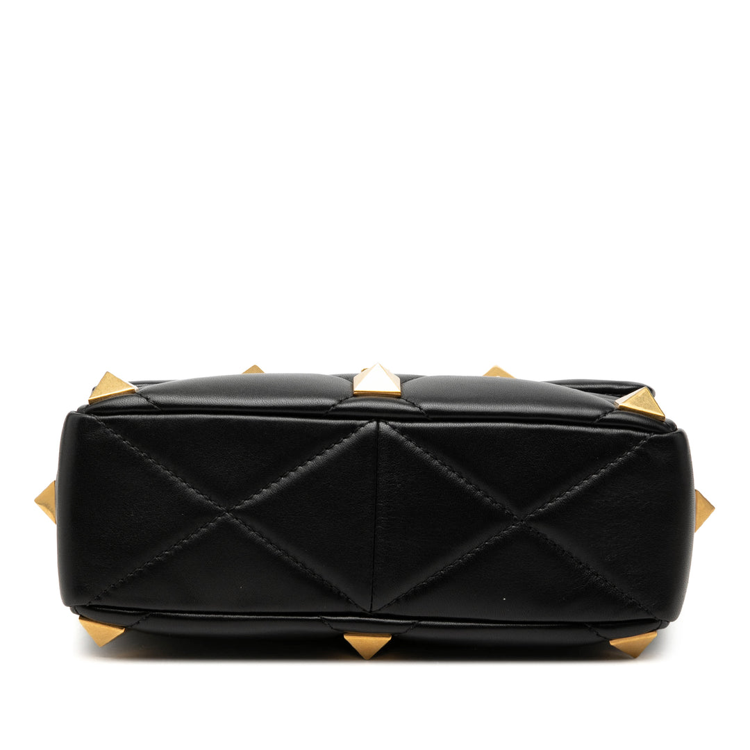 Valentino Medium Nappa Roman Stud Sac