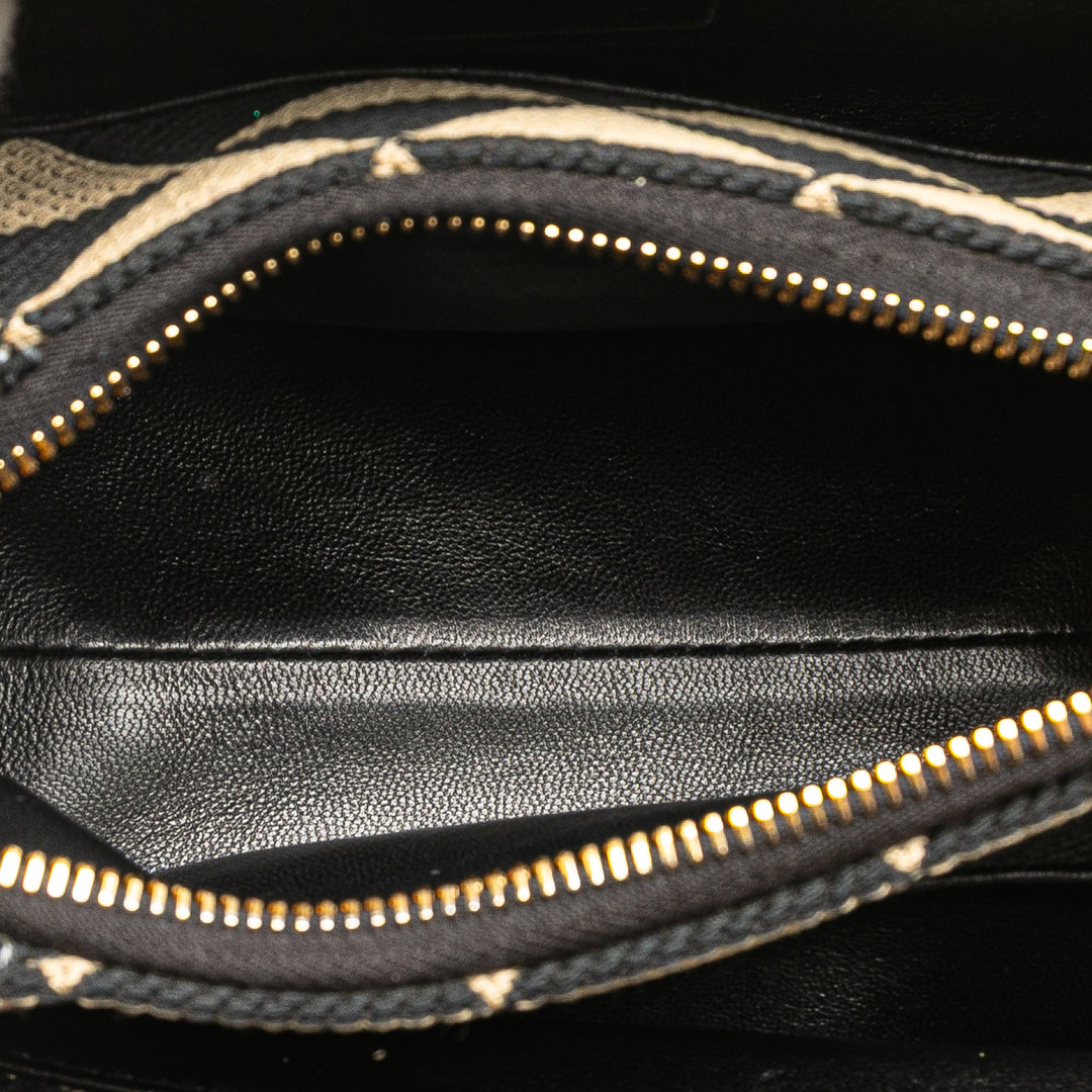 Prada Small Triangolo Symbole Jacquard brodé Sac bandoulière