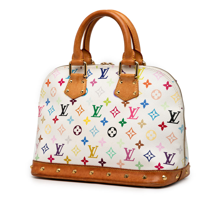 Louis Vuitton Monogram Multicolore Alma PM Blanc – GABY PARIS Authentique