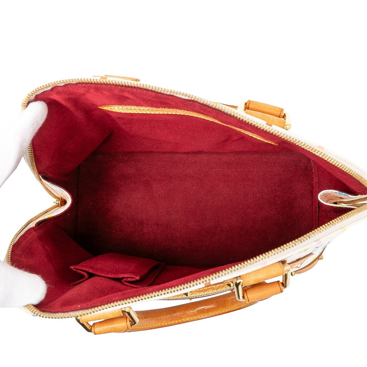 Louis Vuitton Monogram Multicolore Alma PM Blanc – GABY PARIS Authentique