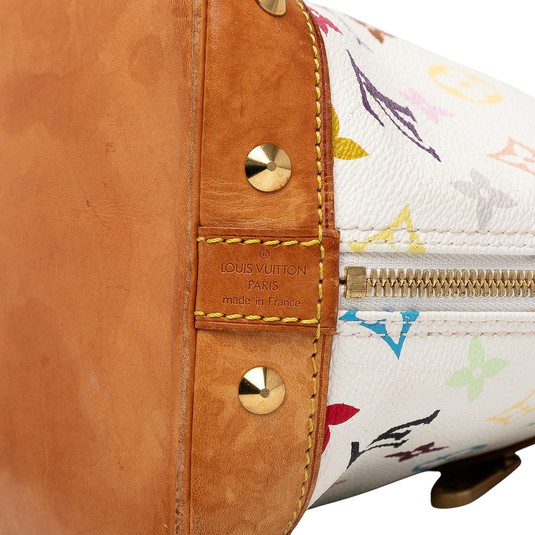 Louis Vuitton Monogram Multicolore Alma PM Blanc – GABY PARIS Authentique