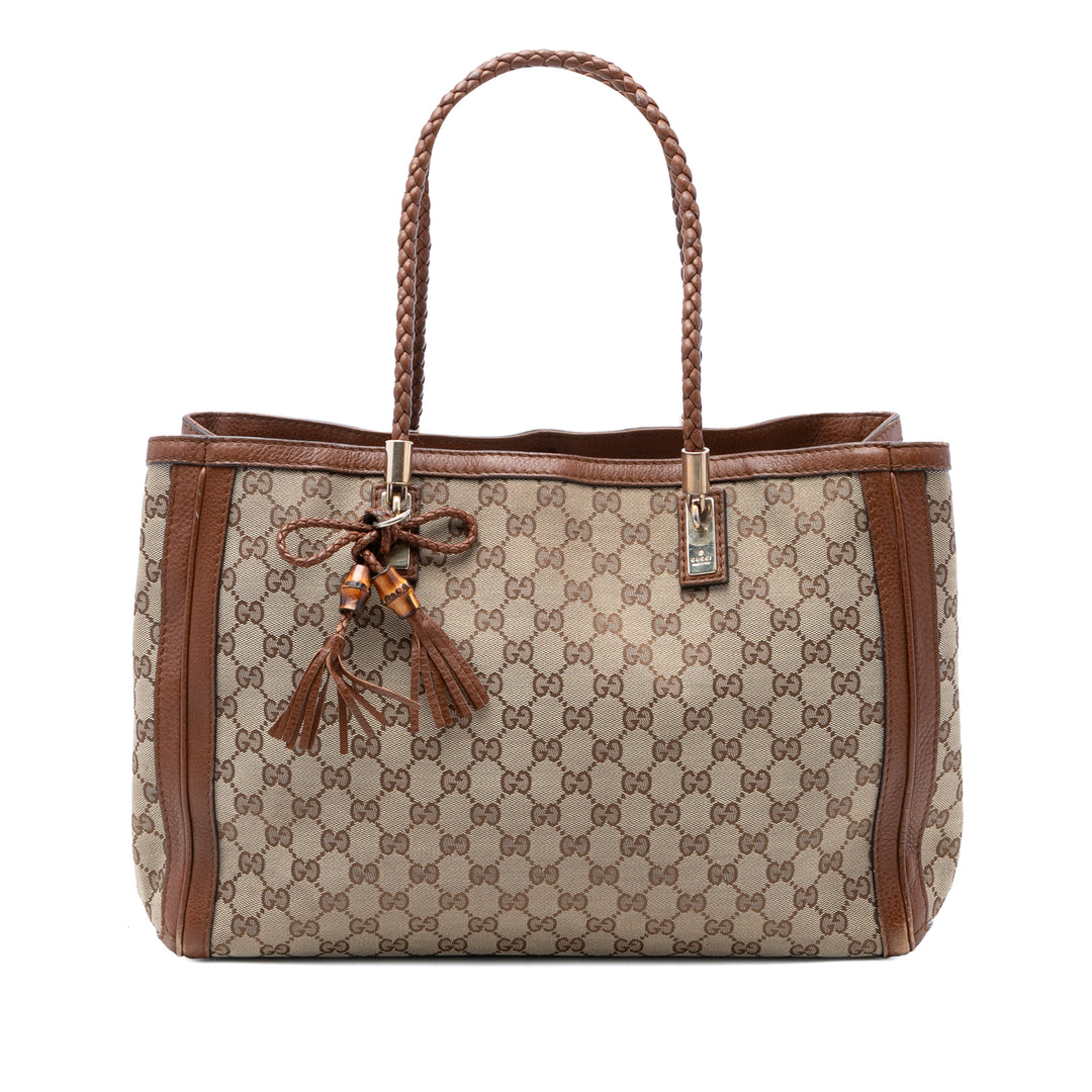 Gucci GG Toile Bella Cabas