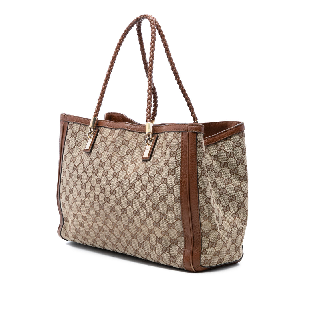Gucci GG Toile Bella Cabas