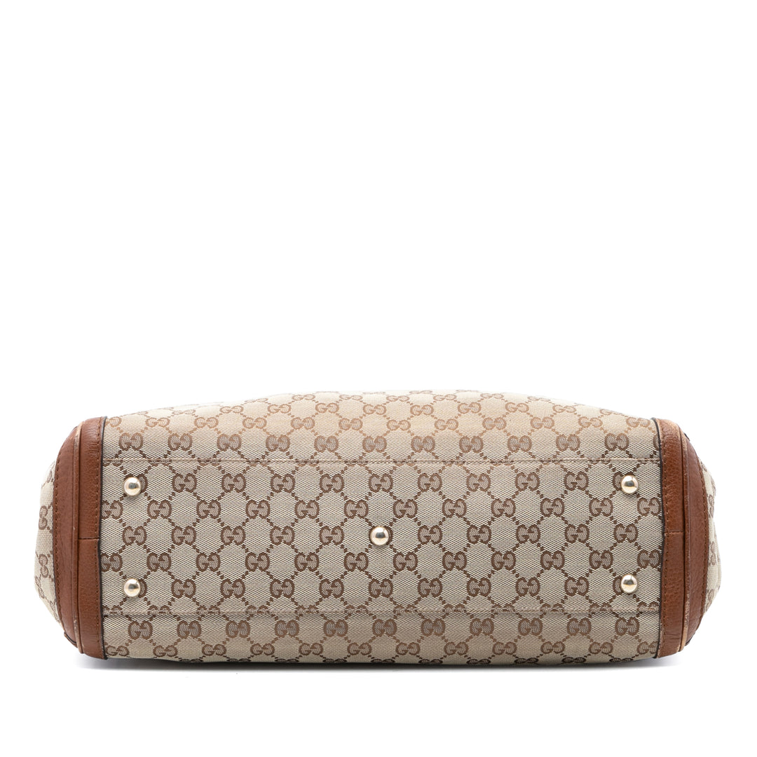 Gucci GG Toile Bella Cabas