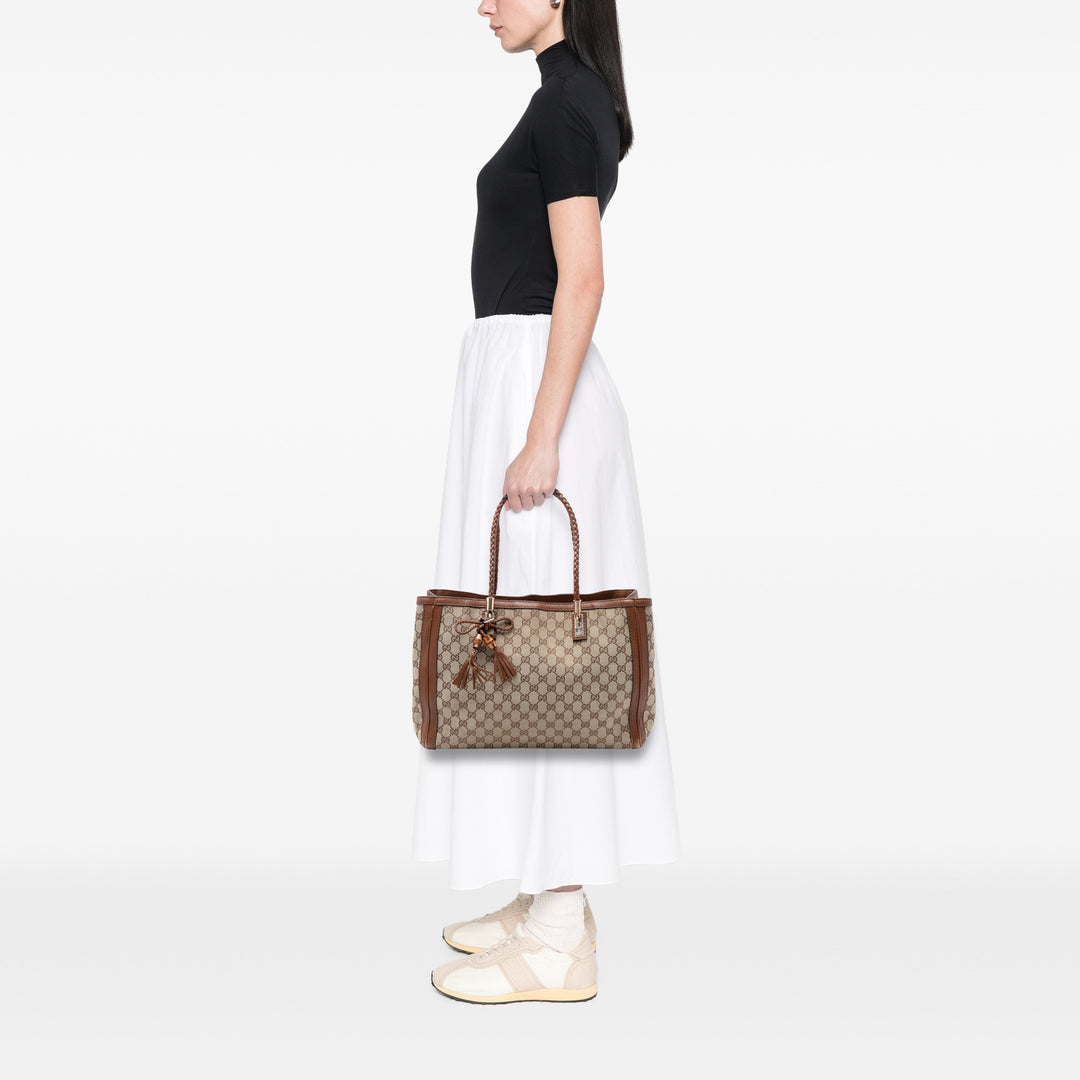 Gucci GG Toile Bella Cabas