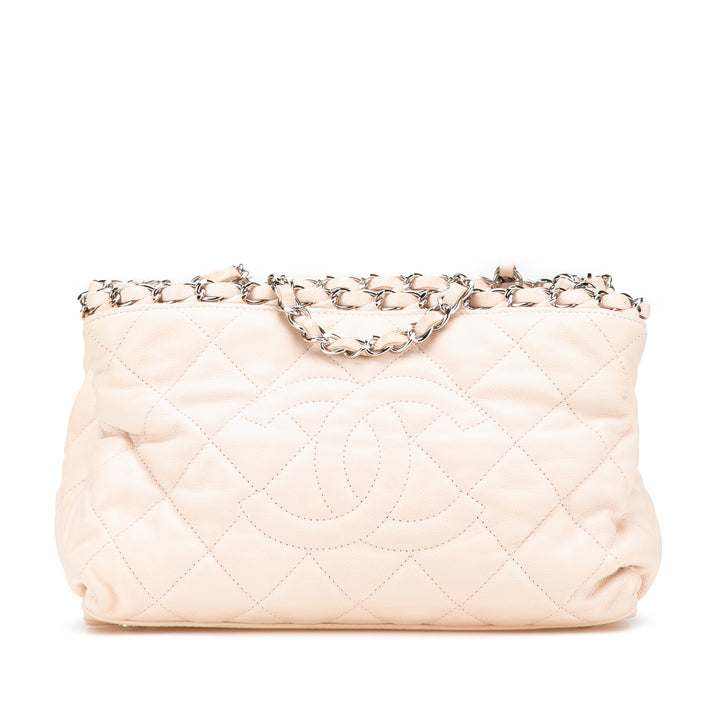 Chanel Mini Matelassé Cuir d’agneau Chain Me Cabas – GABY PARIS Authentique