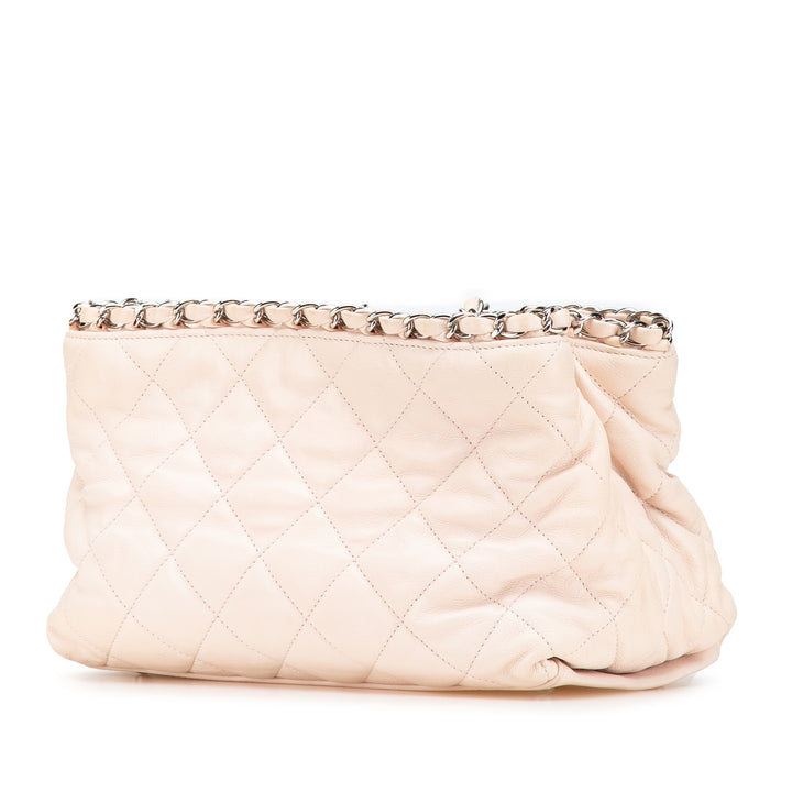 Chanel Mini Matelassé Cuir d’agneau Chain Me Cabas – GABY PARIS Authentique