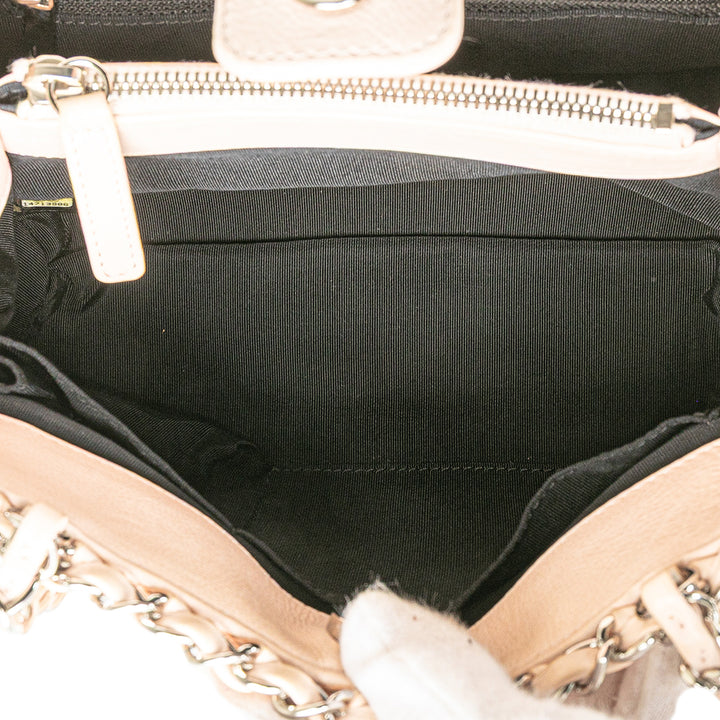 Chanel Mini Matelassé Cuir d’agneau Chain Me Cabas – GABY PARIS Authentique