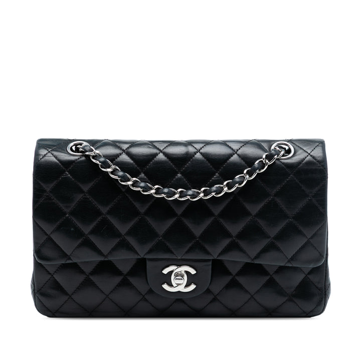 Chanel Medium Classic Cuir d’agneau Double rabat